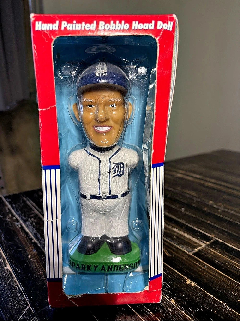 Bobble Dobbles Detroit Tigers Bobblehead Doll NIB
SPARKY ANDERSON